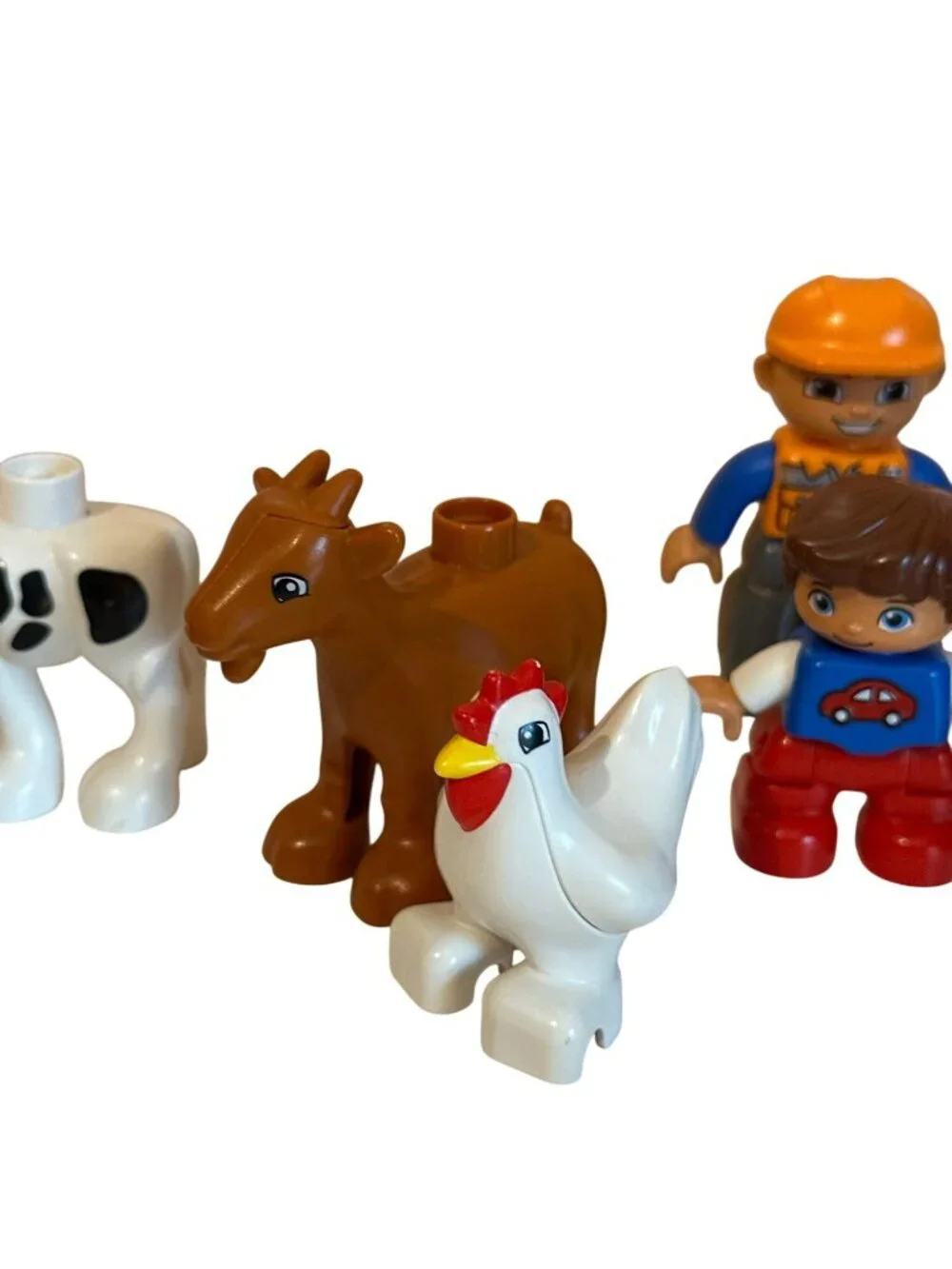 LEGO Duplo Lot Animals Zoo Farm Dinosaurs People Boys Fences Etc. Mixed Toys